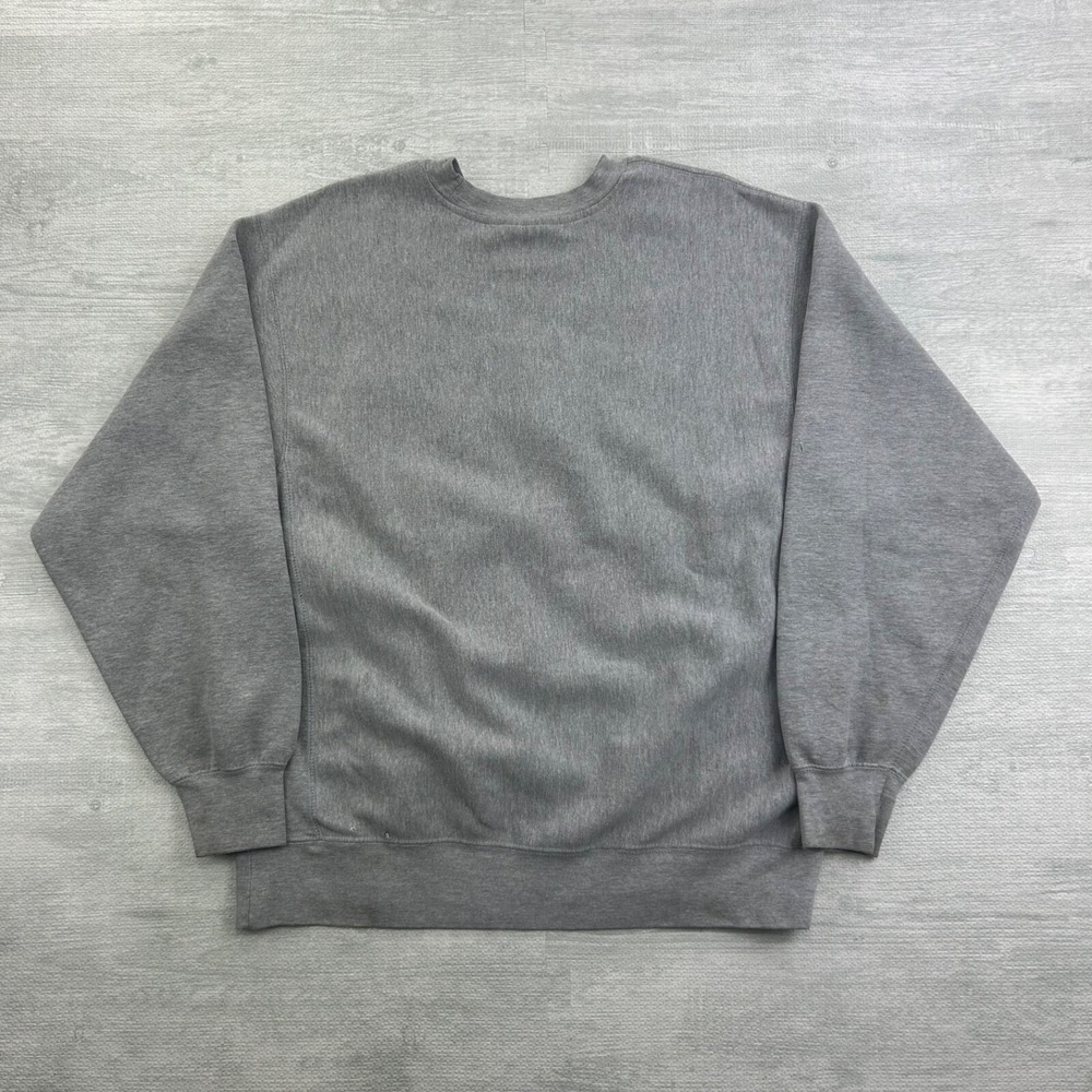 Vintage 90s Oklahoma Sweatshirt Size Large Gray Reverse Weave Crewneck College - Picture 4 of 8